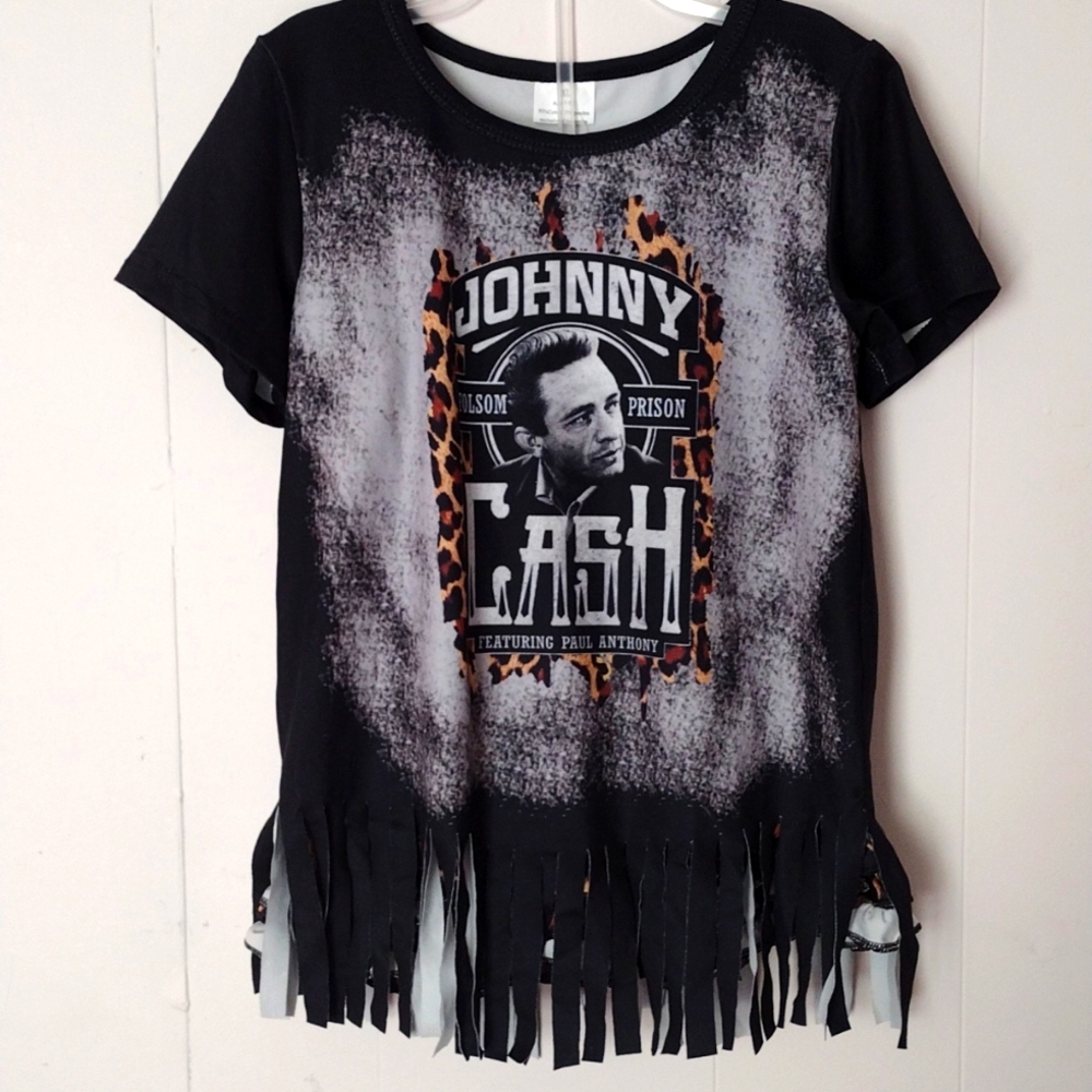 Girls 7-8 Johnny Cash Outfit